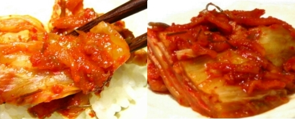 菊芋キムチ（白菜）ほかほかご飯がすすみます！