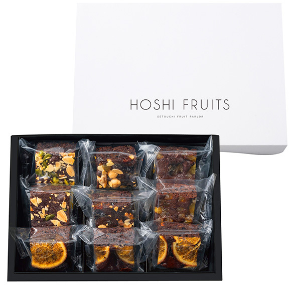 Dried fruits and Nuts Brownies (9pcs)
