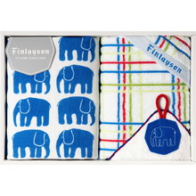Finlayson Gift Set (Face×2,Hand×1) Blue