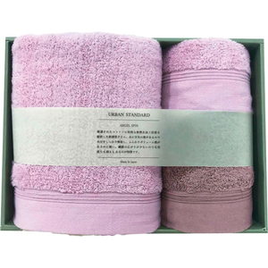 Functional towel (Bath×1, Face×1, Wash×1) (Pink)