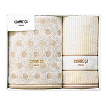 COMME CA Home Towel (Face1,Wash1)