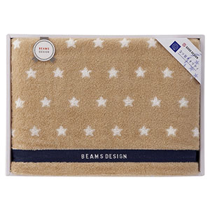 BEAMS DESIGN Star Towel Gift (Bath×1)