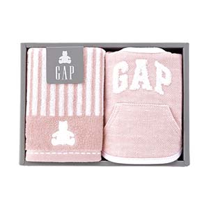 baby GAP Gift Set(Bib1,Wash1)(Pink)