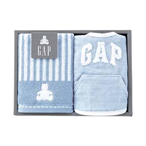 baby GAP Gift Set(Bib1,Wash1)(Blue)