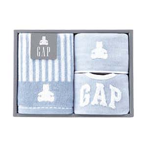 baby GAP Gift Set(Bib1,Face1,Mini-towel1)(Blue)