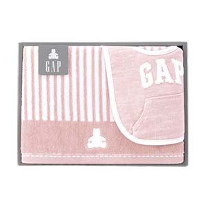 baby GAP Gift Set(Bib1,Mini-Bath1)(Pink)