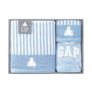 baby GAP Gift Set(Bib1,Mini-Bath1,Wash1)(Blue)