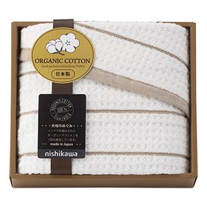 nishikawa Organic Cotton Towel (Bath×1)