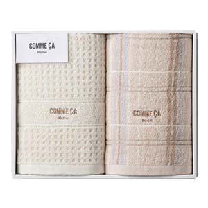 COMME CA HOME Towel Set (Face×2)