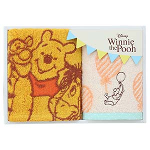 Winnie The Pooh & Friends Towel (Face×1,Guest×1)
