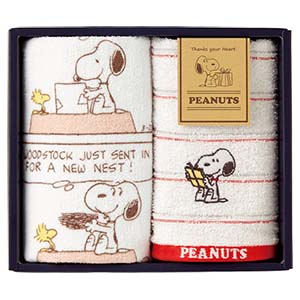 Snoopy Thanks Towel (Wash2)